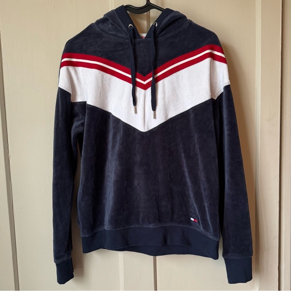 Tommy Hilfiger Tops - Tommy Hilfiger Velour Hoodie